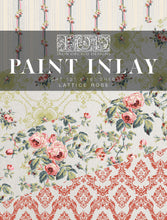 Load image into Gallery viewer, Lattice Rose Paint Inlay by IOD - Iron Orchid Designs - LIMITED EDITION