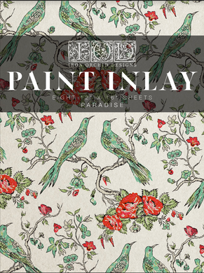 Paradise Paint Inlay by IOD - Iron Orchid Designs - LIMITED EDITION