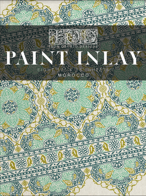 Morocco Paint Inlay by IOD - Iron Orchid Designs - LIMITED EDITION