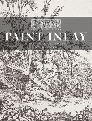 La Chasse Paint Inlay by IOD - Iron Orchid Designs - LIMITED EDITION