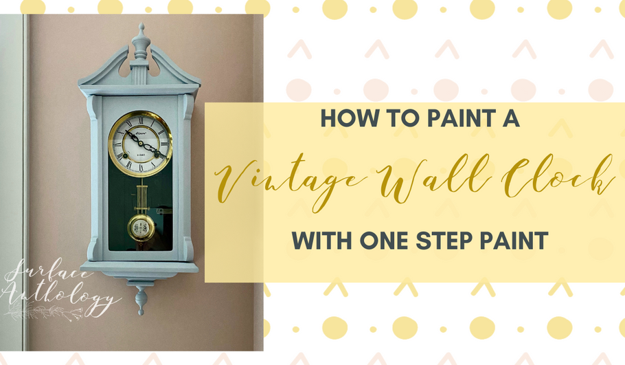 My Vintage Wall Clock Makeover