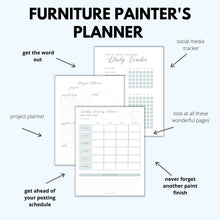 Load image into Gallery viewer, Furniture Painter&#39;s Planner | The Ultimate Bundle | Furniture Flipper&#39;s Planner | Booth Renter&#39;s Planner | Business Bundle | Biz Tracker