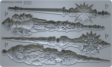 Load image into Gallery viewer, Christmas Tapers IOD MOULD, 6” X 10”, Iron Orchid Designs