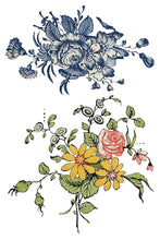 Load image into Gallery viewer, FAIRYTALE FLORALS IOD TRANSFER, 8 Pages, 8” X 12”, Iron Orchid Designs