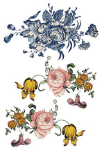 Load image into Gallery viewer, FAIRYTALE FLORALS IOD TRANSFER, 8 Pages, 8” X 12”, Iron Orchid Designs