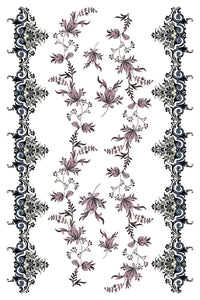 FAIRYTALE FLORALS IOD TRANSFER, 8 Pages, 8” X 12”, Iron Orchid Designs