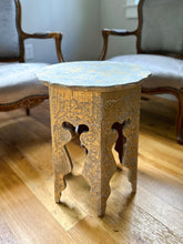 Load image into Gallery viewer, Gilded Antique Paint Finish Workshop - Hexie Table Makeover