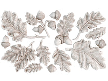 Load image into Gallery viewer, OAK LEAVES &amp; ACORNS IOD Mould, 6” X 10”, Iron Orchid Designs