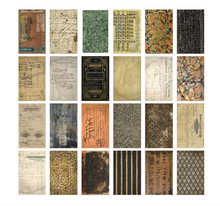 Load image into Gallery viewer, Idea-Ology Backdrops Double-Sided Cardstock 6&quot;X10&quot; 24/Pkg by Tim Holtz - Halloween