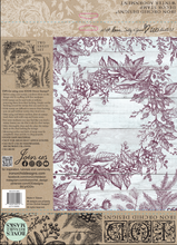 Load image into Gallery viewer, WINTER ADORNMENT 12×12 IOD STAMP™,  2 SHEET SET, Iron Orchid Designs