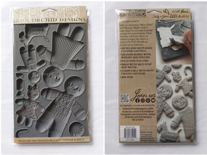 GINGER & SPICE 6"×10" IOD MOULD™ - Iron Orchid Designs - Limited Edition
