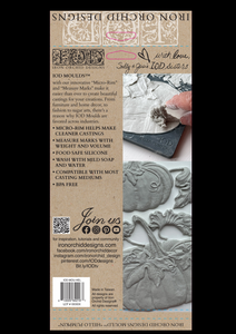 HELLO PUMPKIN 6"×10" IOD MOULD™ - Iron Orchid Designs - Limited Edition