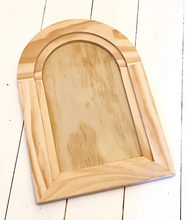 Load image into Gallery viewer, IOD Arched Wood Gallery Blank - 11&quot; x 16&quot;