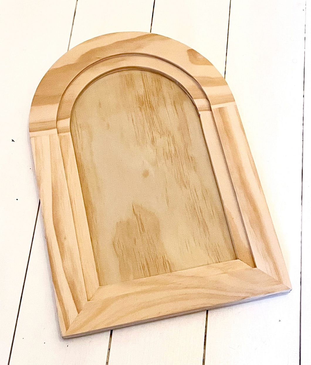 IOD Arched Wood Gallery Blank - 11