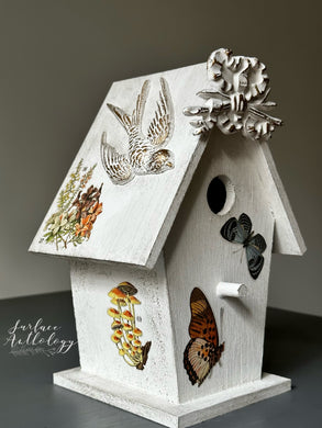 Create Your Own Embellished Birdhouse: Join Our In Person IOD & DIY Workshop! November 11, 10am to 1pm