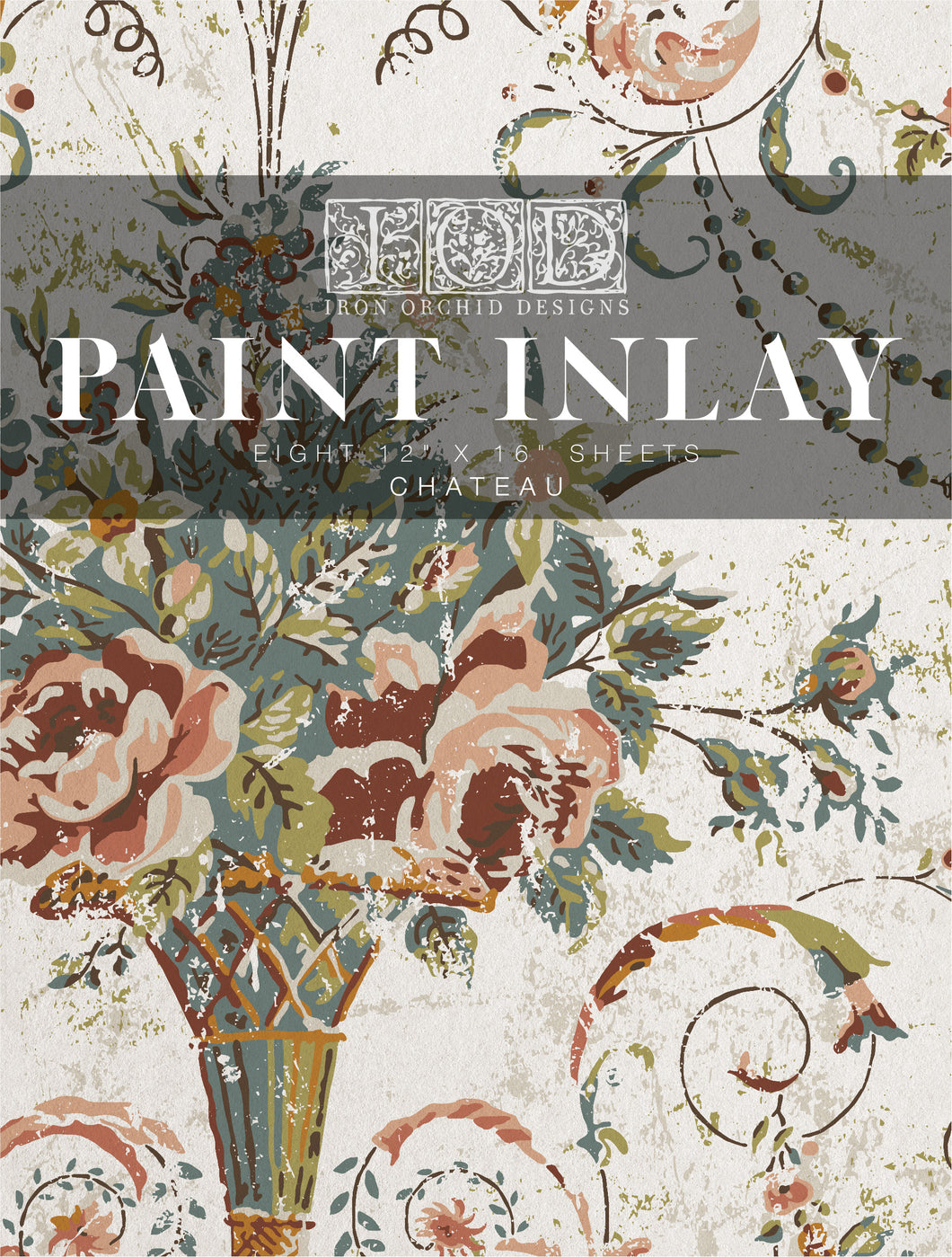 Chateau Paint Inlay by IOD - Iron Orchid Designs