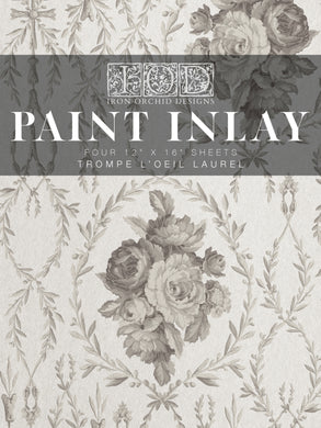 Trompe L'oeil Paint Inlay by IOD - Iron Orchid Designs - 4 pages
