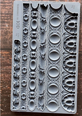 Trimmings 3 Decor Mould by IOD - Iron Orchid Designs