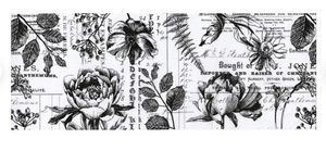 Tim Holtz Idea-ology Collage Paper 6''x6 yds Botanical