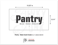 Load image into Gallery viewer, Pantry Stencil