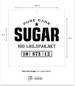 Sugar Stencil