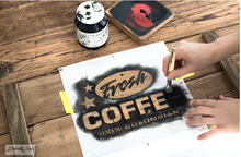Load image into Gallery viewer, Fresh Coffee Stencil