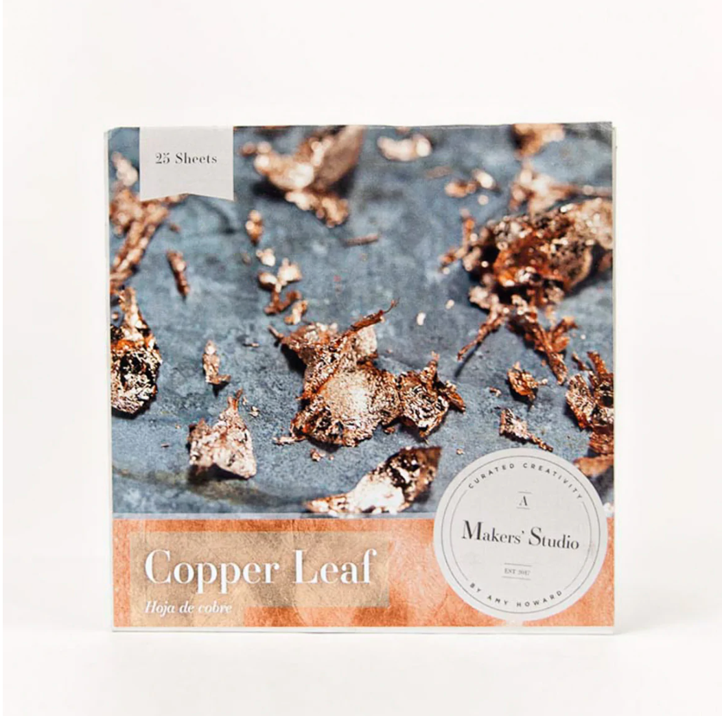 Gold Metal Leaf | 25 leaves to a pack | Amy Howard At Home