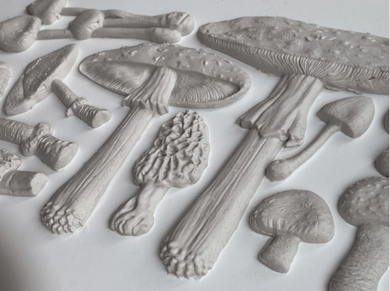 Toadstool Decor Mould by IOD - Iron Orchid Designs